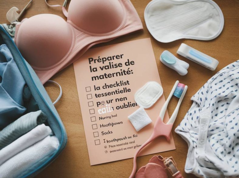 Préparer la valise de maternité : la checklist essentielle pour ne rien oublier